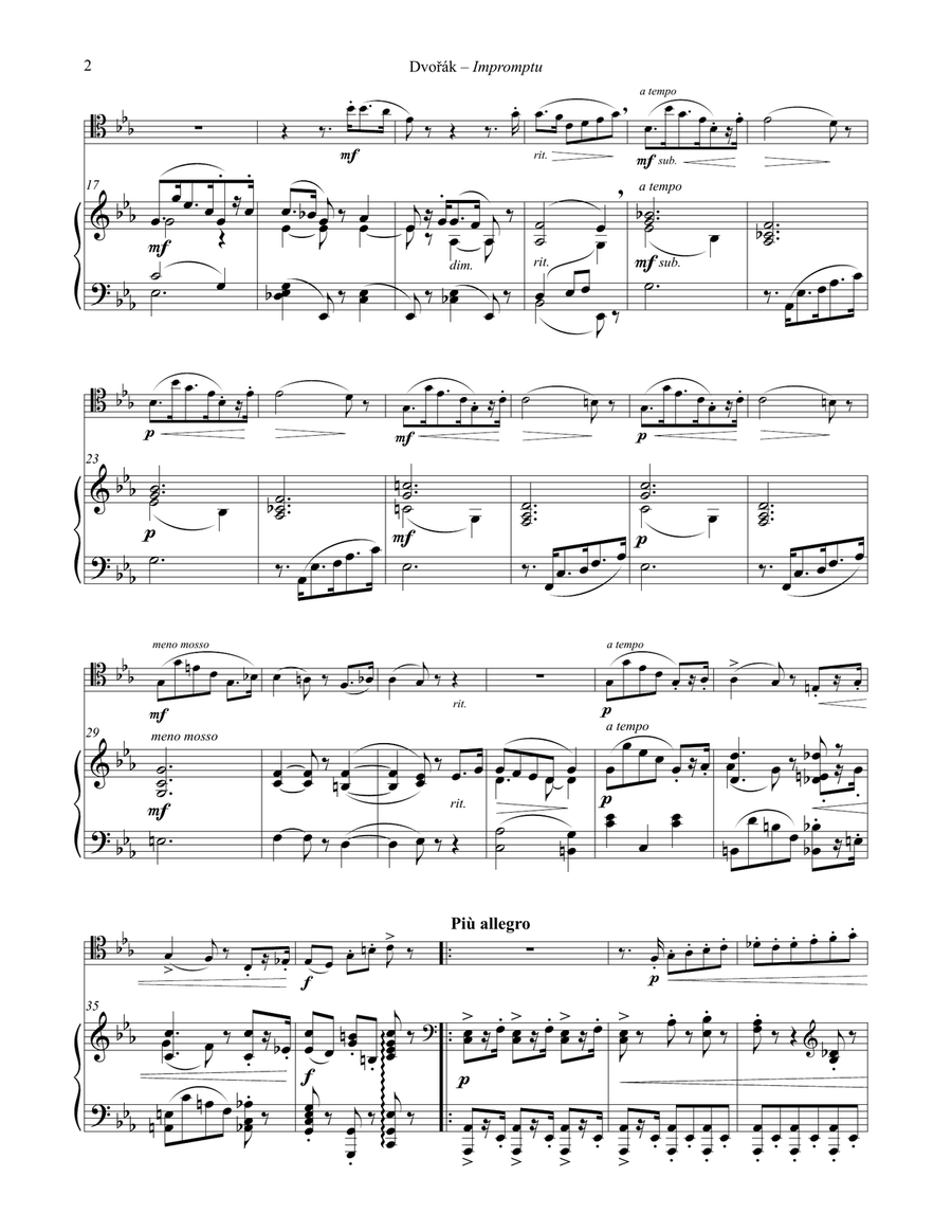 Chorale Fanfare for Brass Quartet & Organ Small Ensemble scores gallery preview page 2