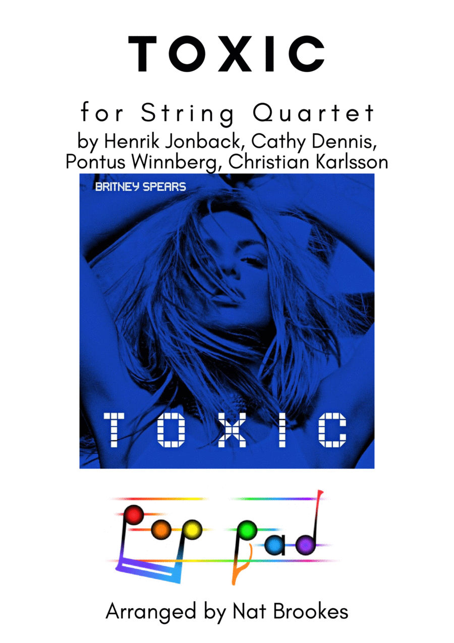 Toxic String Quartet scores gallery preview page 1