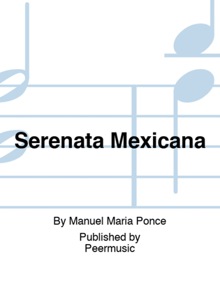 Book cover for Serenata Mexicana