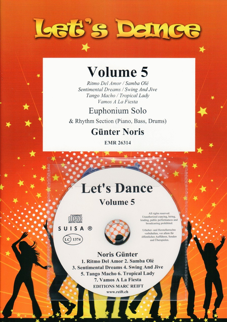 Let's Dance Volume 5 Euphonium scores gallery preview page 1