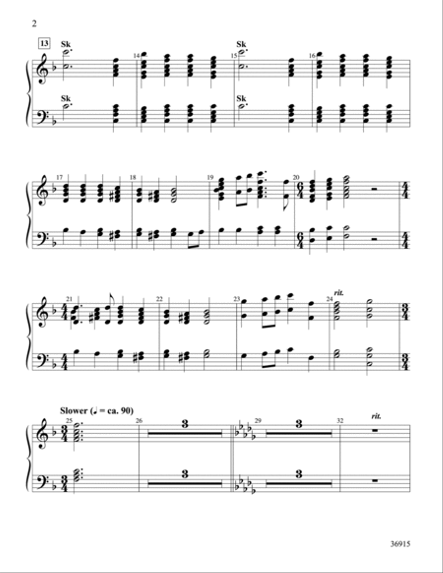 Jubilant Carols Choir scores gallery preview page 3
