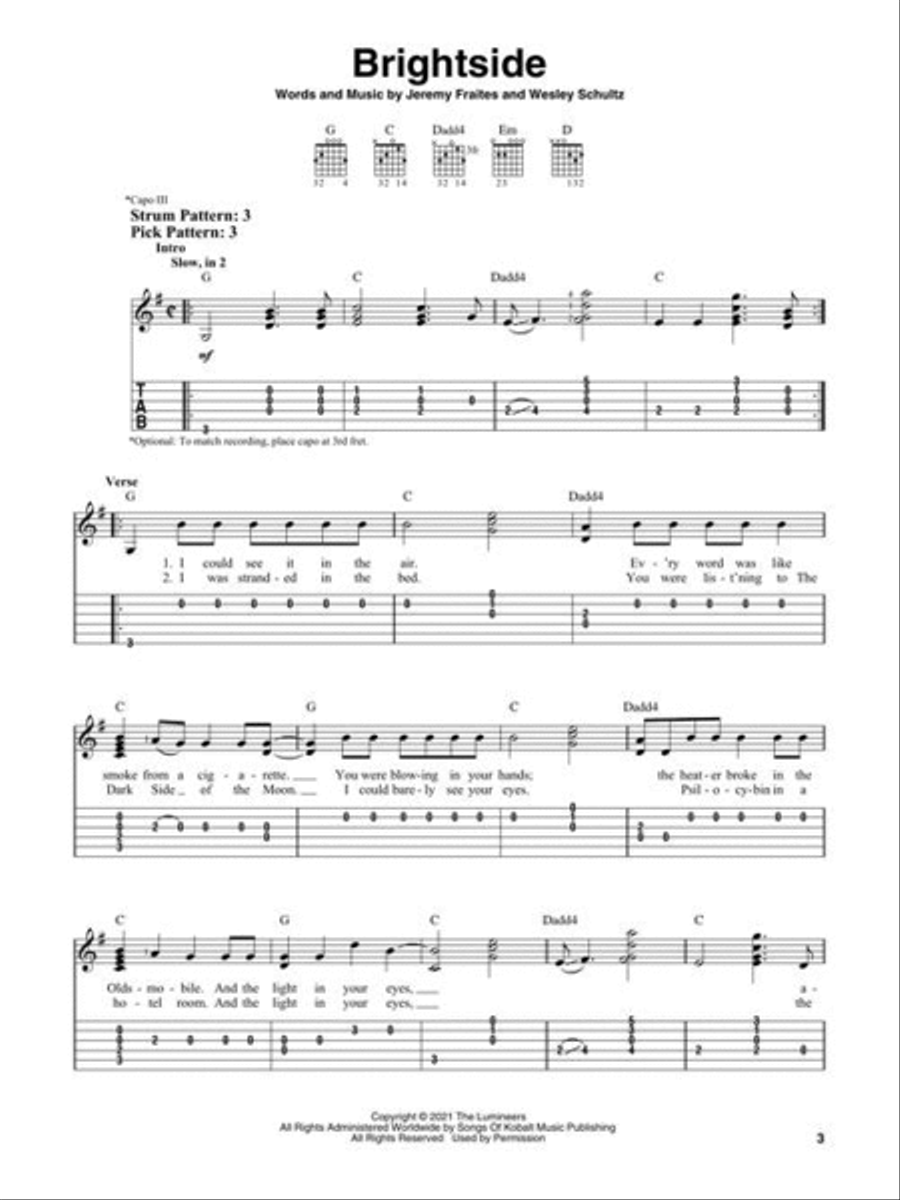 Chart Hits of 2021-2022 Electric Guitar scores gallery preview page 5
