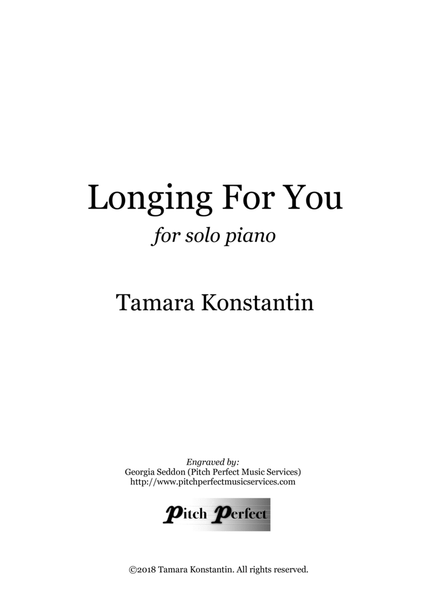 Longing For You - by Tamara Konstantin image number null