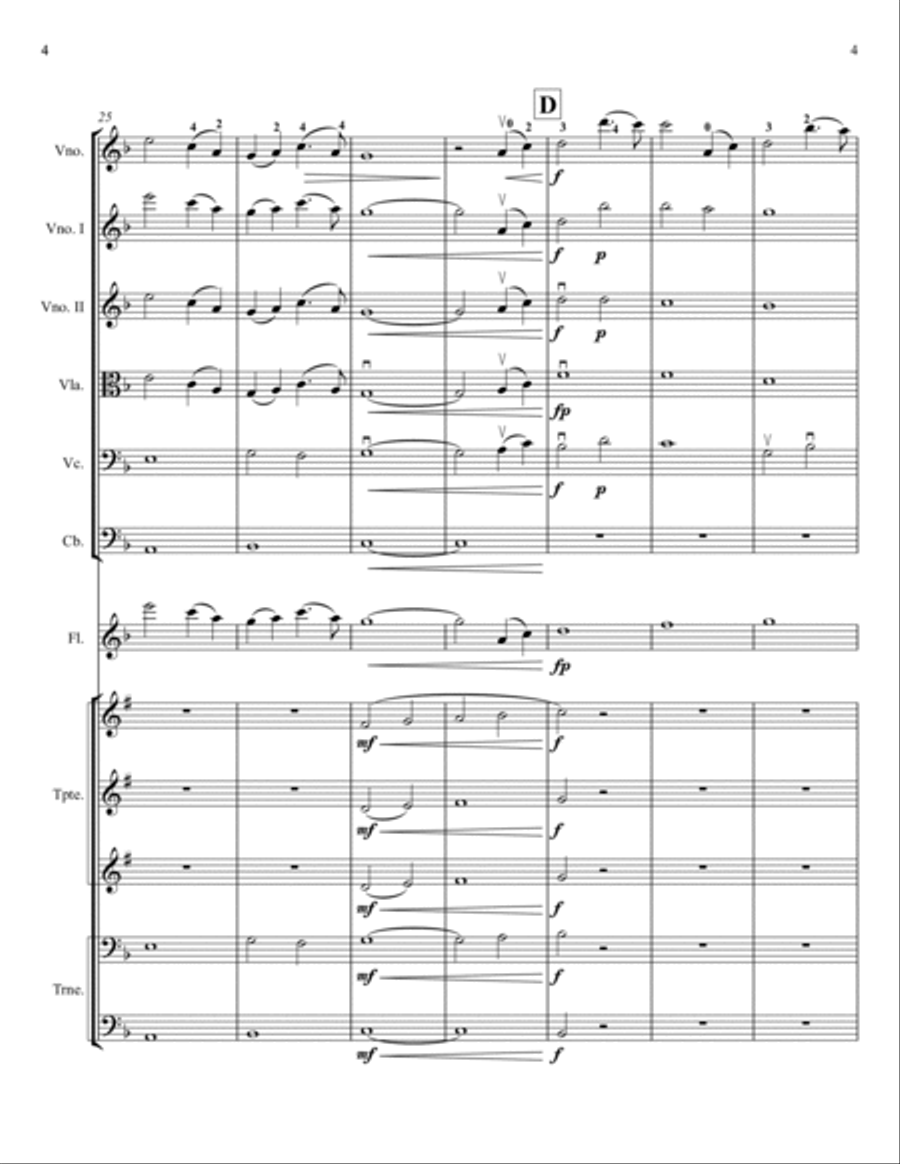 Kung Fu Panda Chamber Music scores gallery preview page 4