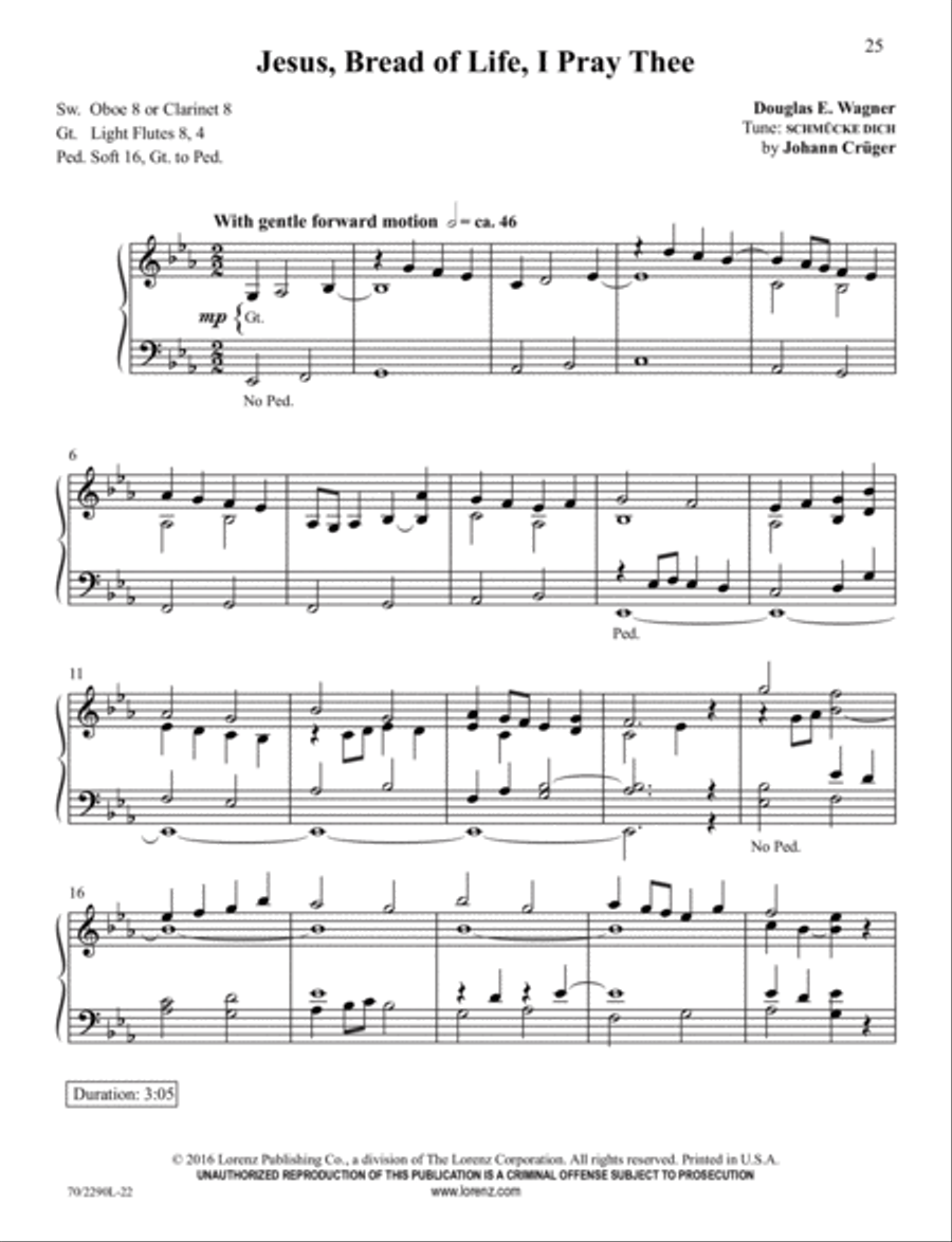 Easy Hymns for Organ Easy Hymns for Organ Organ Solo scores gallery preview page 10