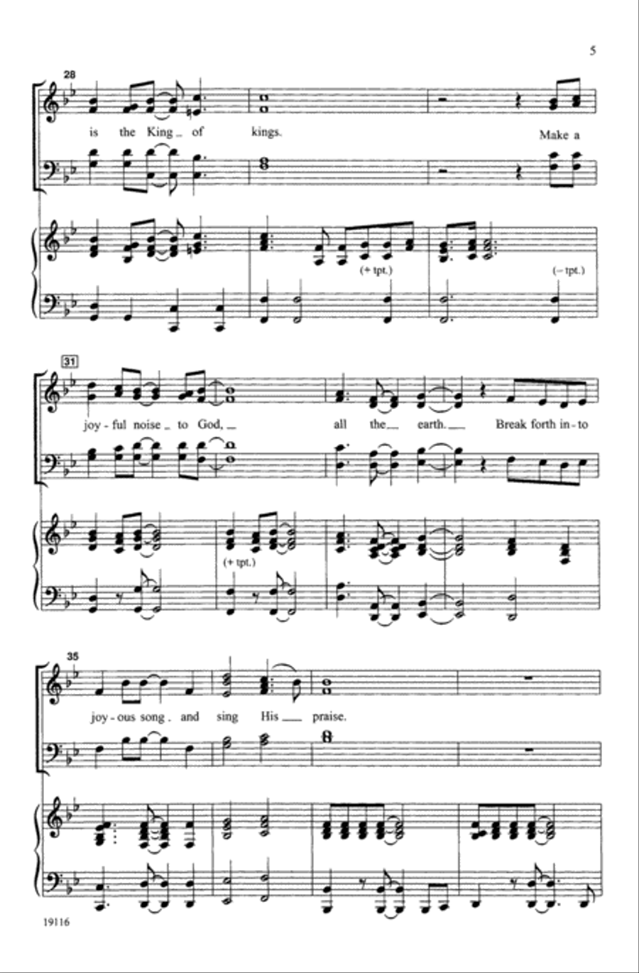 A New Psalm 4-Part scores gallery preview page 5