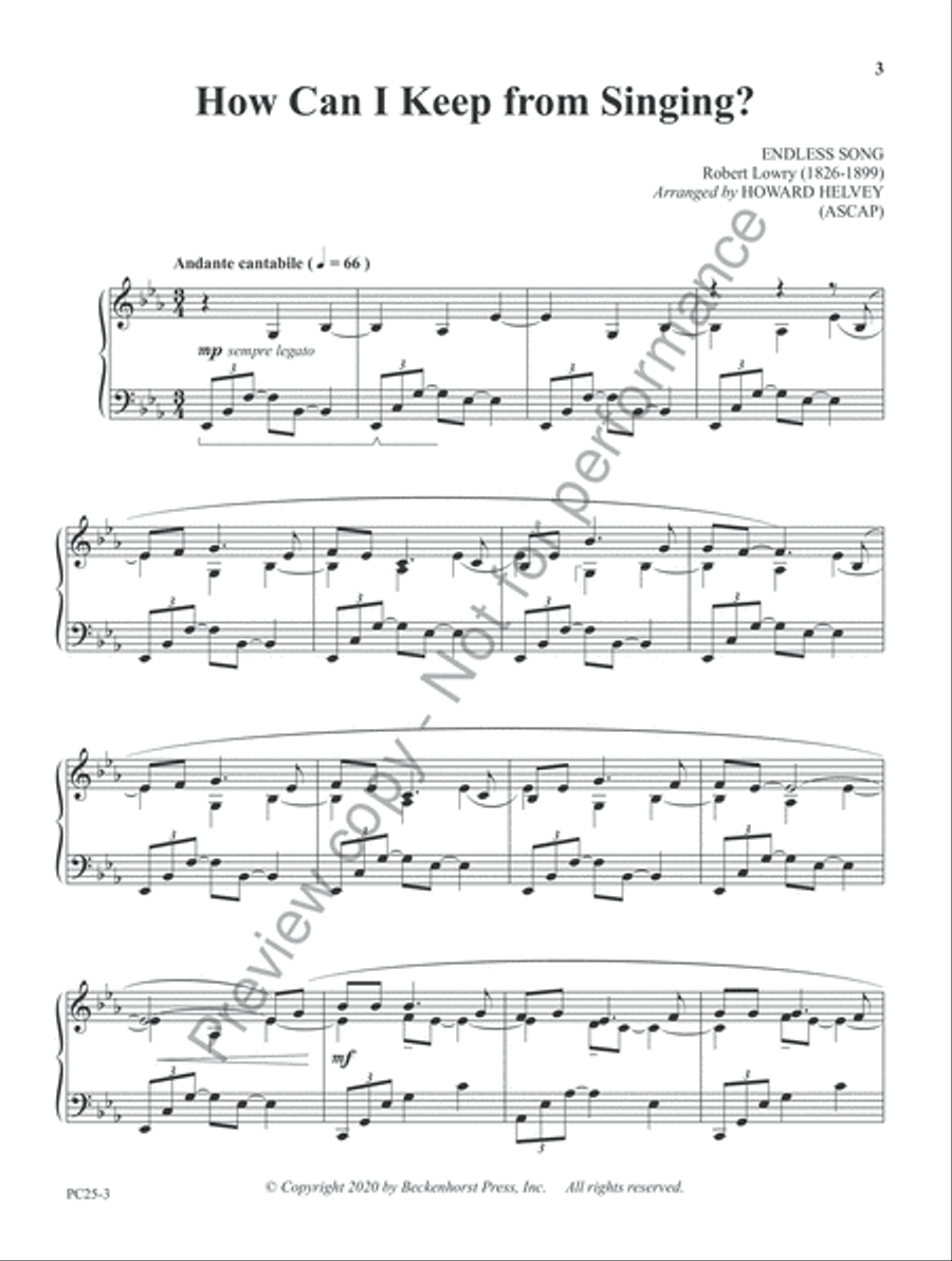 Transformations: Ten Piano Solos Based on Timeless Hymn Tunes Piano Solo scores gallery preview page 5