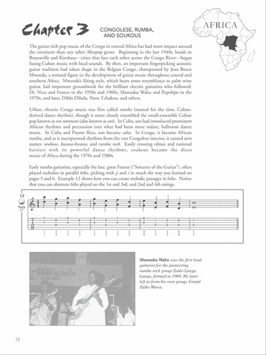 Guitar Atlas Africa Guitar scores gallery preview page 4