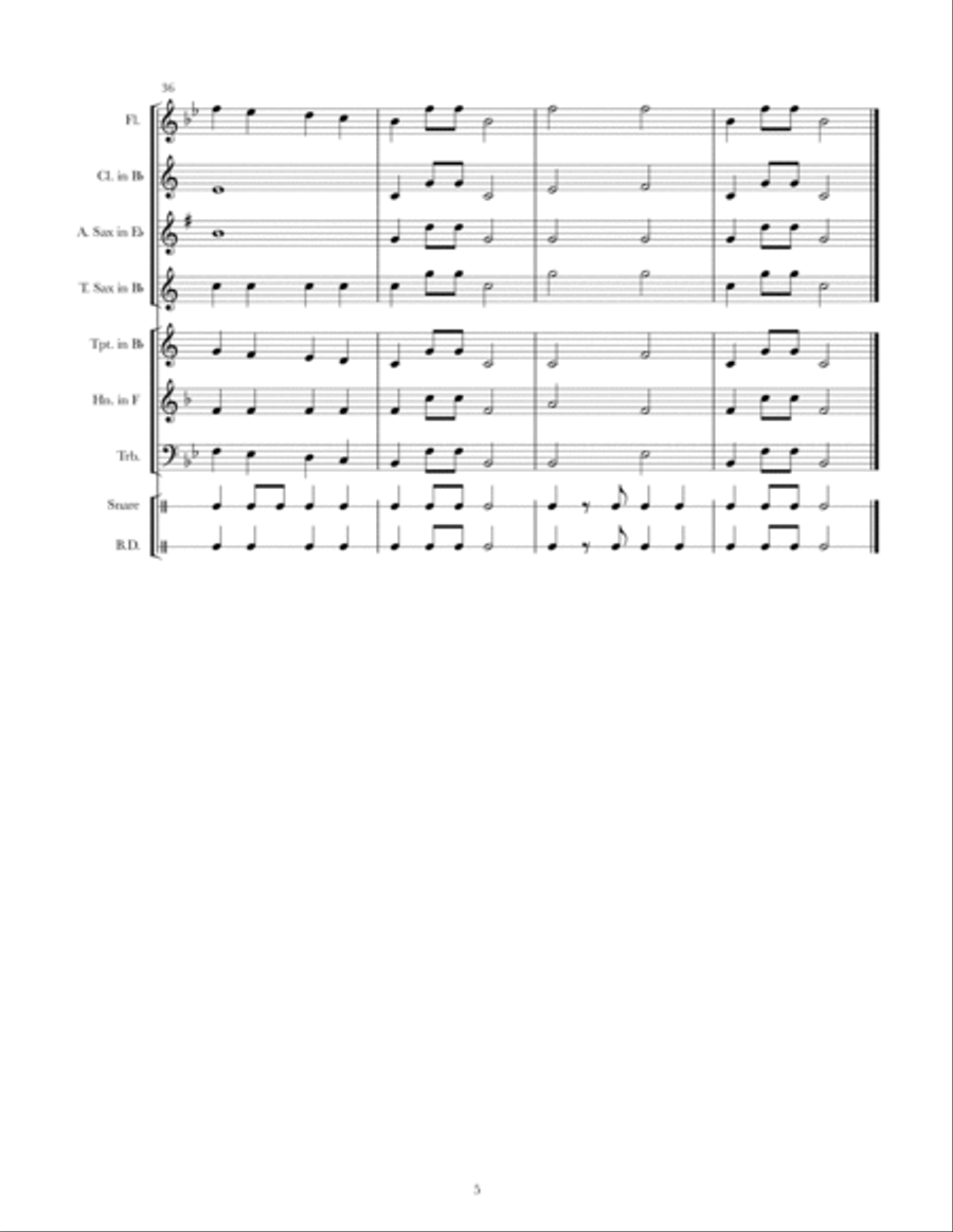 See You at the End See You at the End Concert Band scores gallery preview page 5