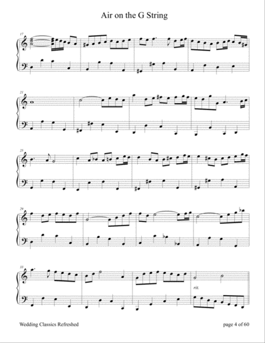 Wedding Classics Refreshed, Book 1: Preludes, Interludes, Postludes (A Collection of 20 Piano Solos) Piano Solo scores gallery preview page 4