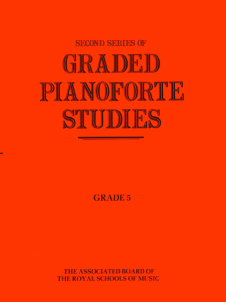 Graded Pianoforte Studies, Second Series, Grade 5