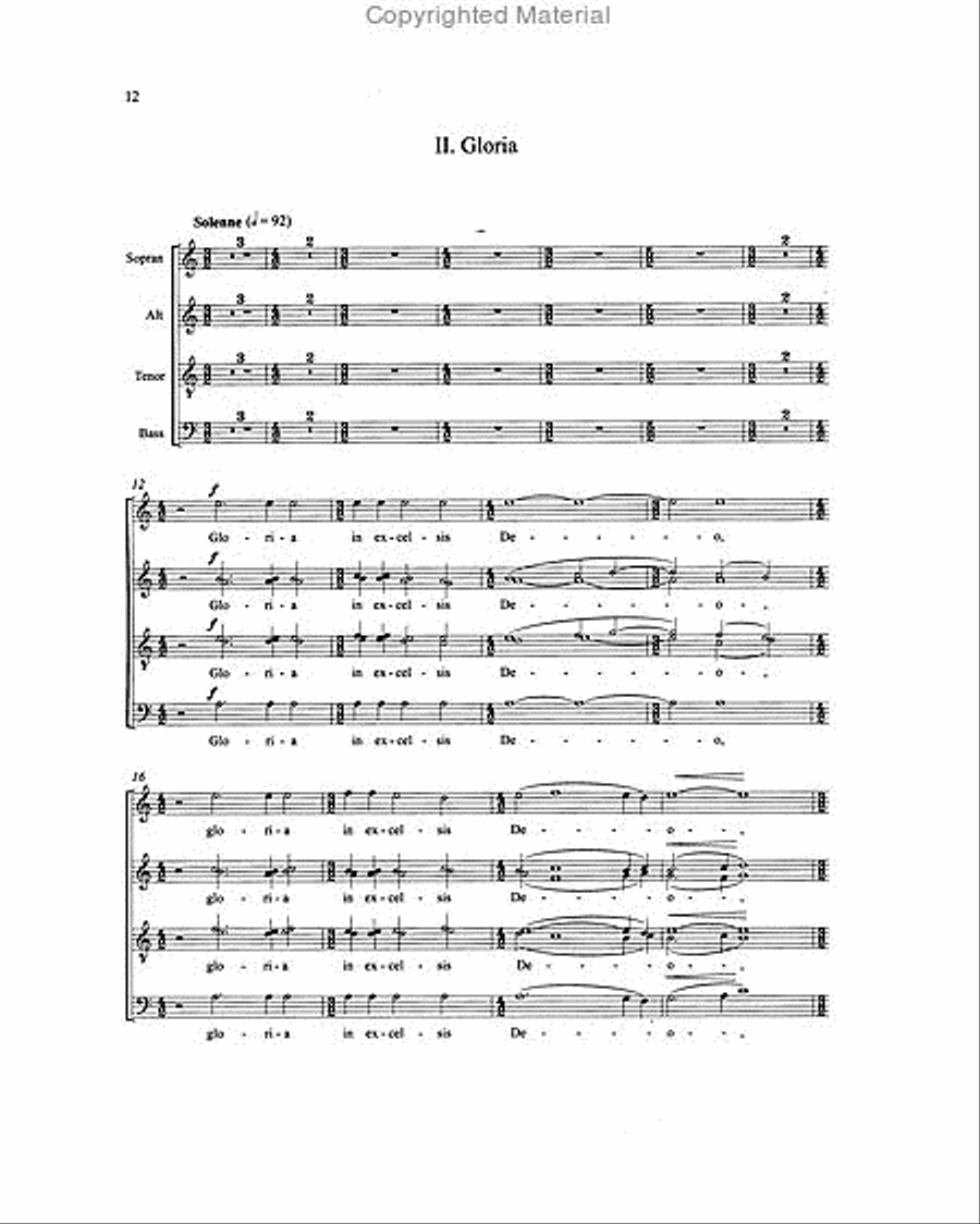 Missa Choir scores gallery preview page 3