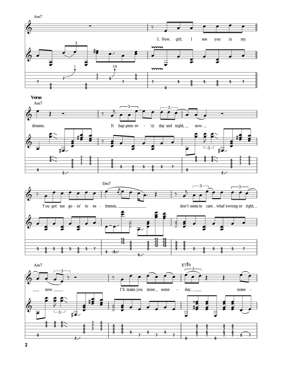 Somehow, Somewhere, Someway Acoustic Guitar scores gallery preview page 2