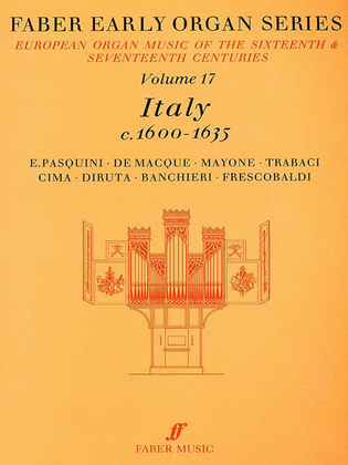 Book cover for Faber Early Organ, Volume 17