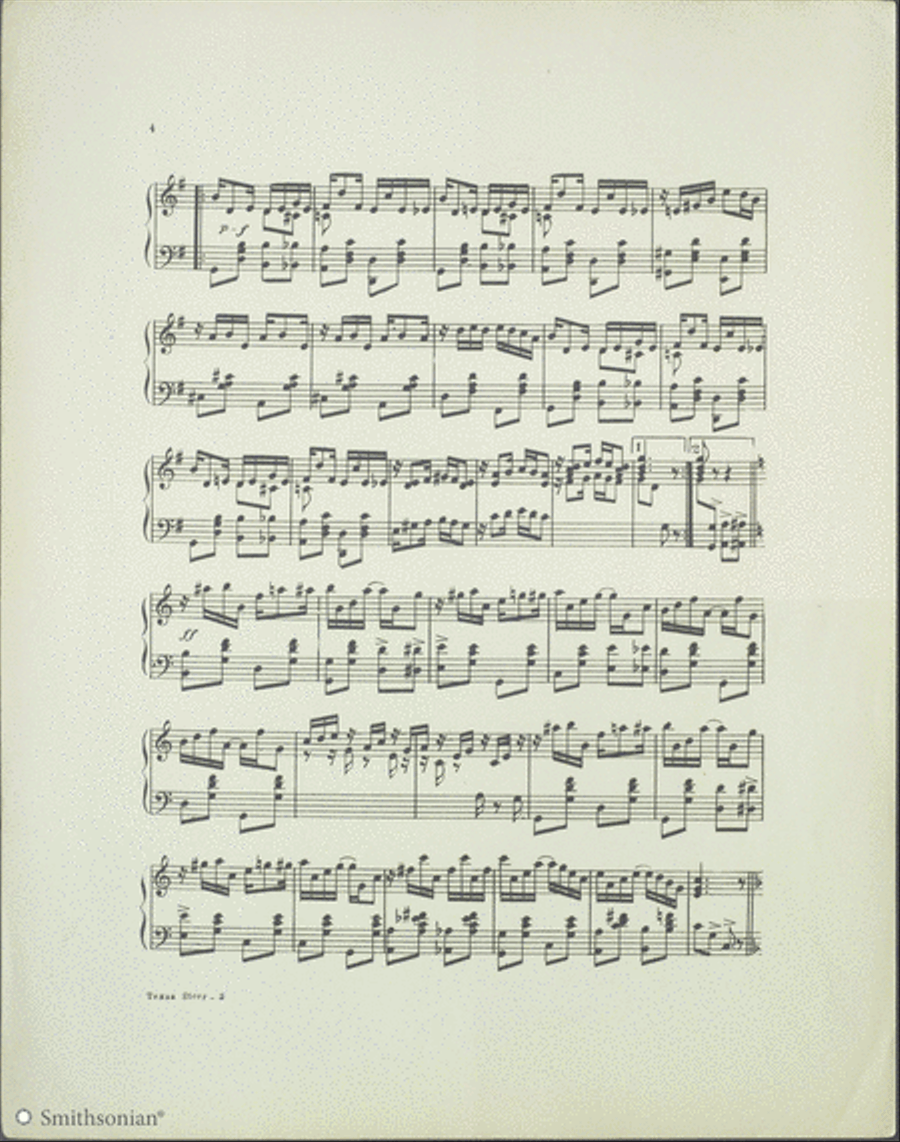 Texas Steer Rag Texas Steer Rag Piano Solo scores gallery preview page 4