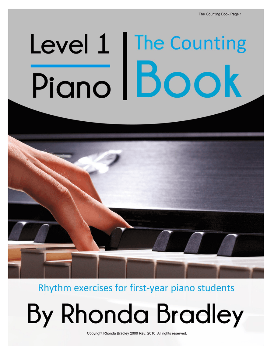 The Counting Book Learn how to play eighth notes Piano Method scores gallery preview page 1