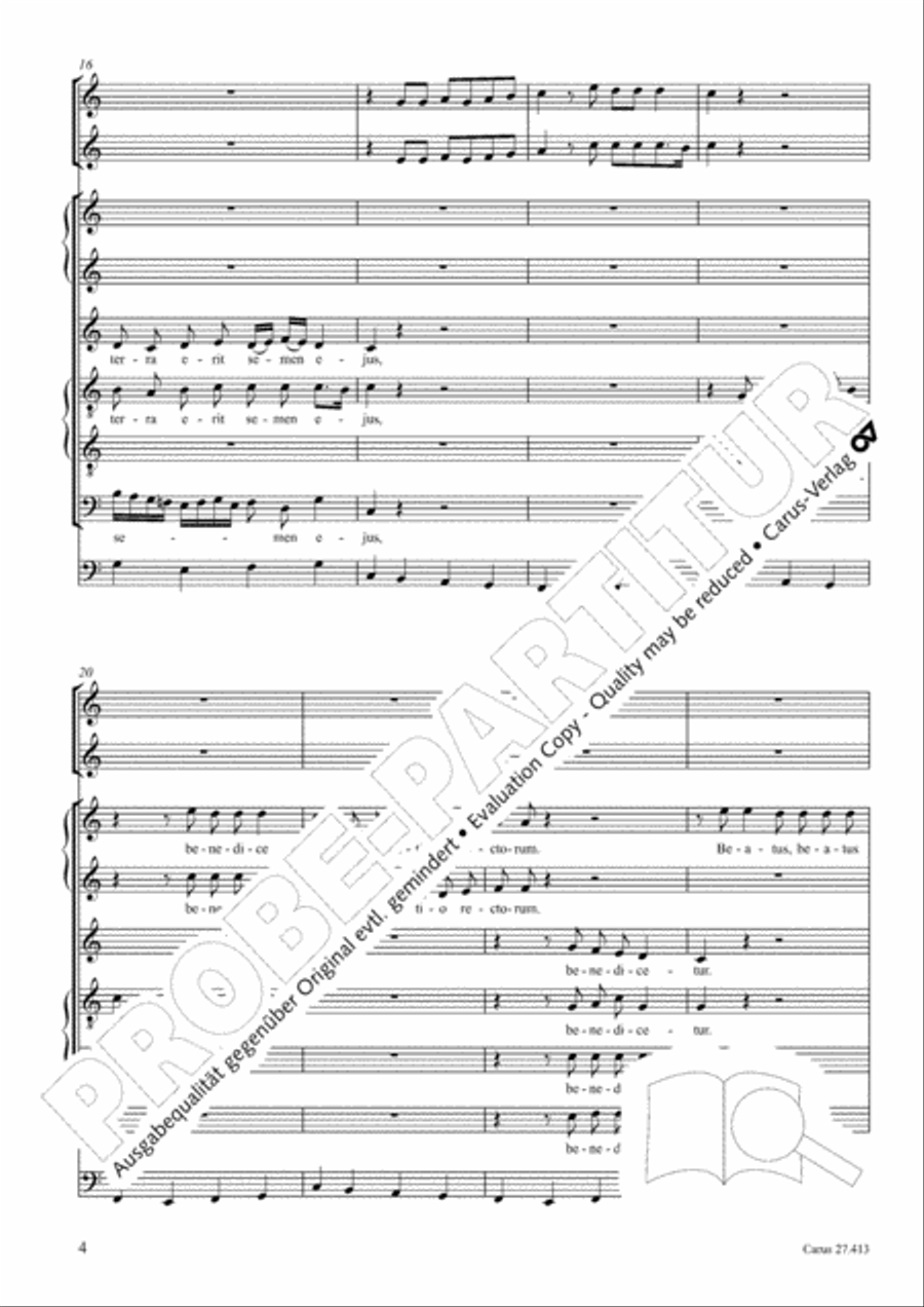 Beatus Primo Beatus Primo Choir scores gallery preview page 9