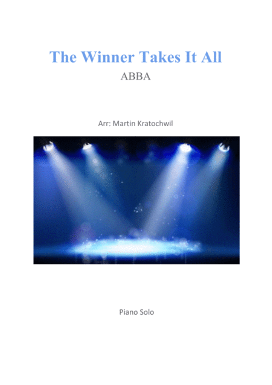 The Winner Takes It All from MAMMA MIA! Piano Solo scores gallery preview page 1