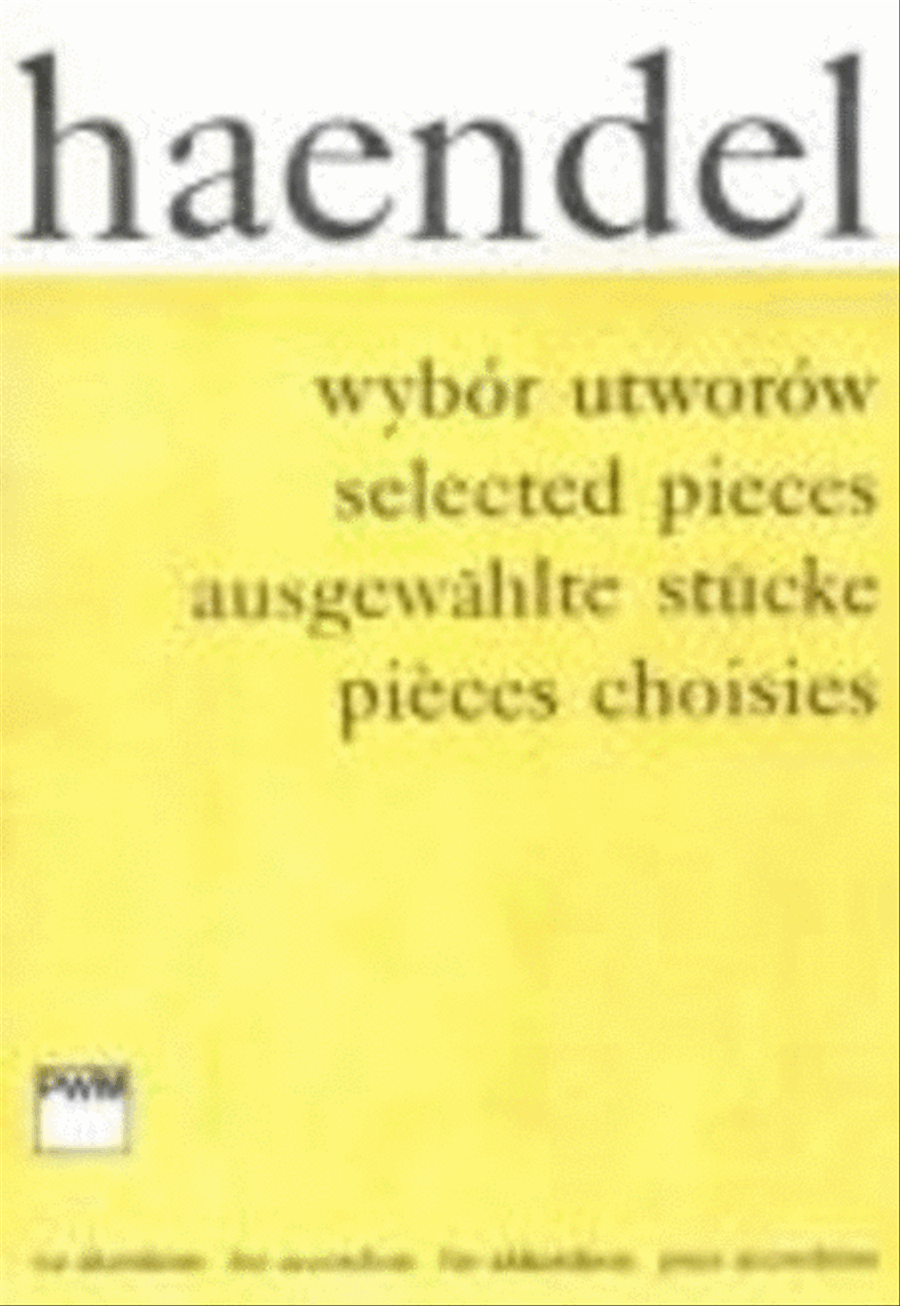 Selected Pieces Selected Pieces Accordion scores gallery preview page 1