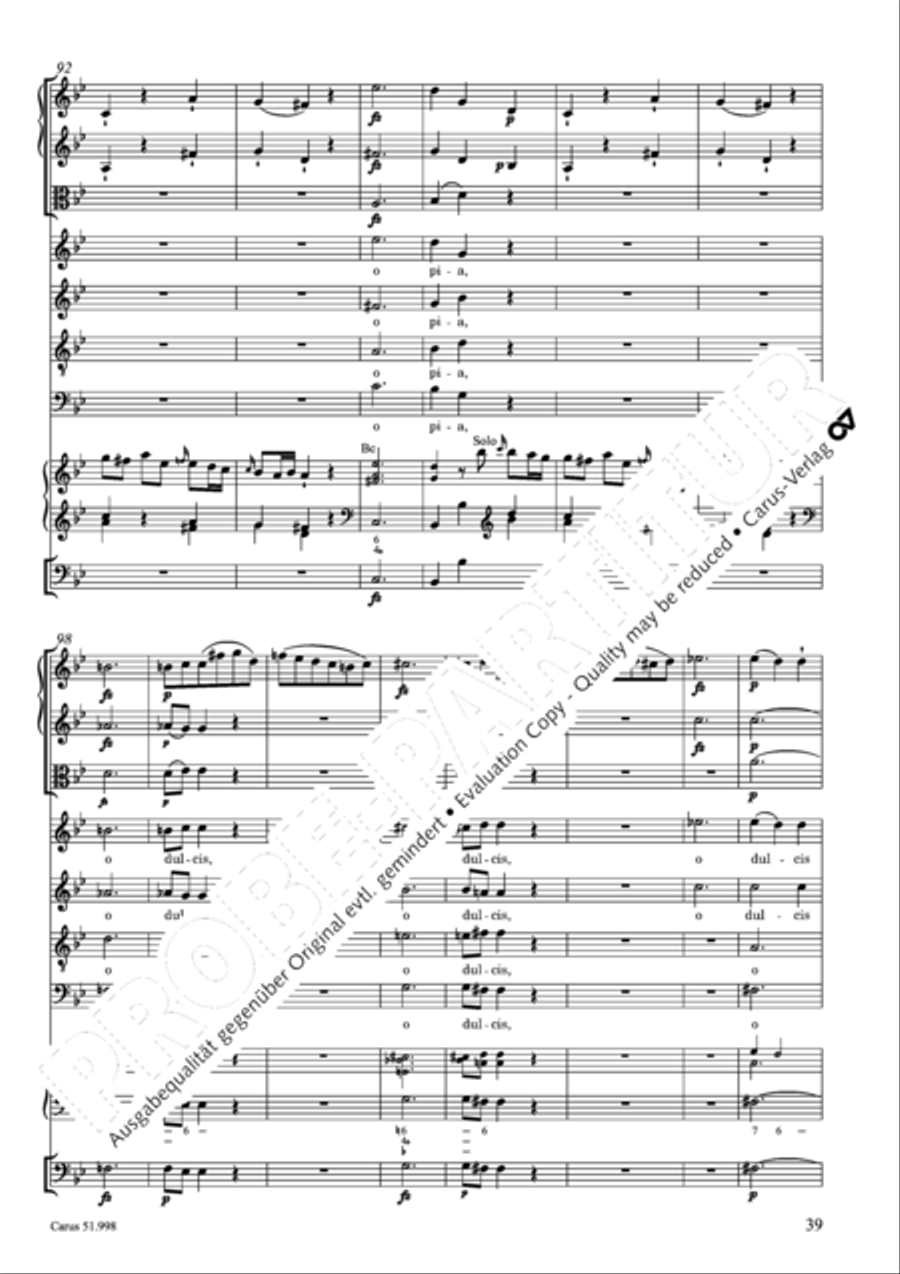 Salve Regina in g Salve Regina in g 4-Part scores gallery preview page 40