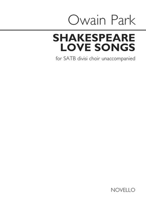 Book cover for Shakespeare Love Songs