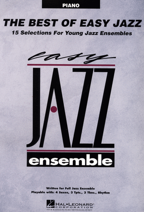 Book cover for The Best of Easy Jazz – Piano