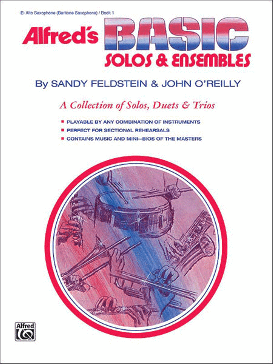 Alfred's Basic Solos and Ensembles, Book 1 Concert Band Methods scores gallery preview page 1