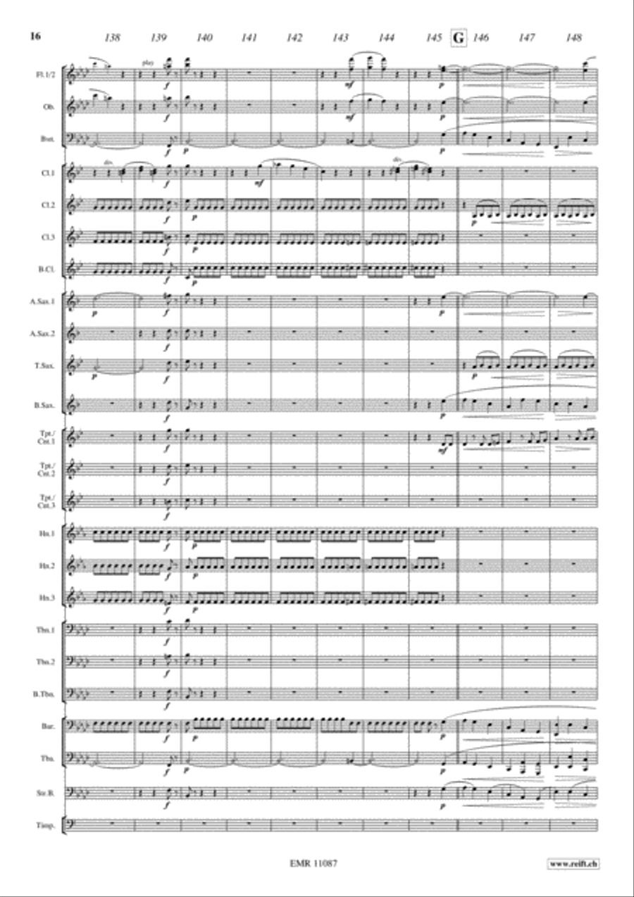 Egmont Egmont Concert Band scores gallery preview page 17