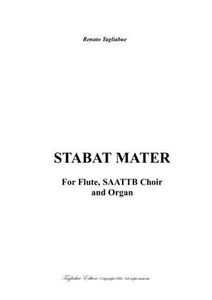 STABAT MATER - Tagliabue - For Flute, SATB Choir and Organ