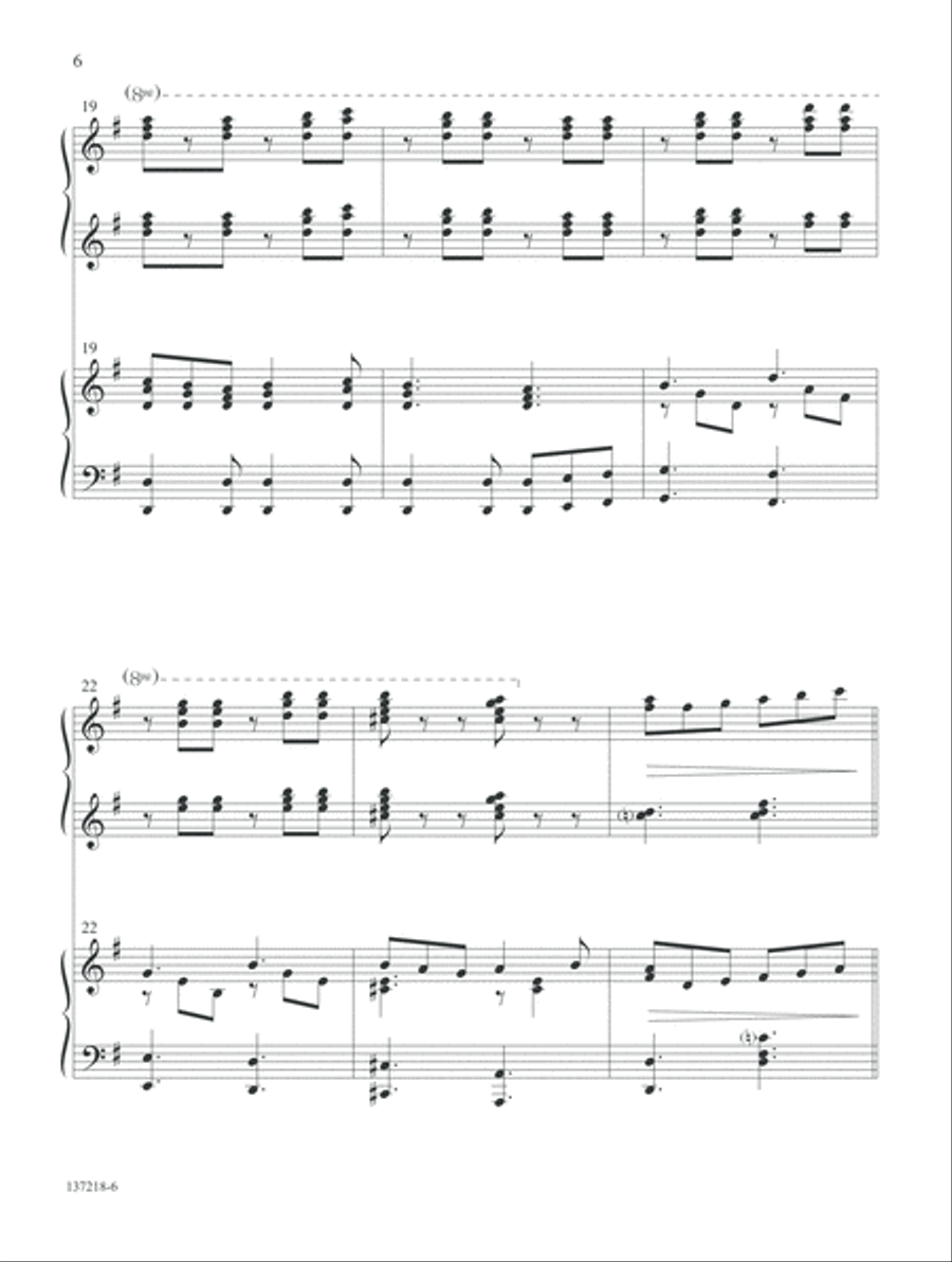 Praise Him! Praise Him! Piano Accompaniment scores gallery preview page 6