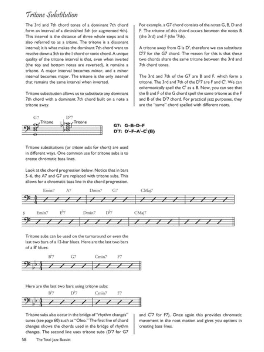 The Total Jazz Bassist The Total Jazz Bassist Bass Guitar scores gallery preview page 7
