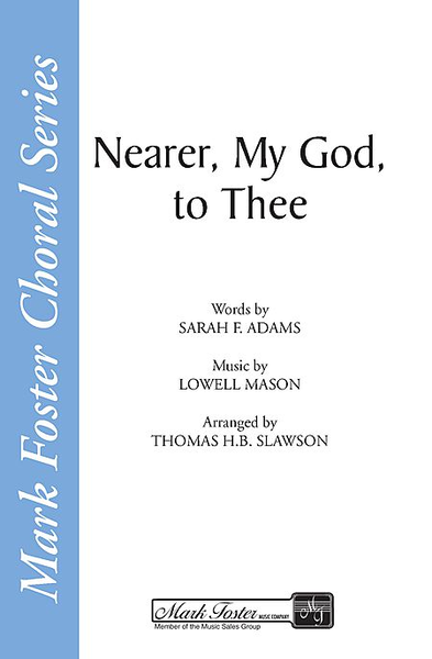 Nearer My God to Thee by Lowell Mason 4-Part - Sheet Music