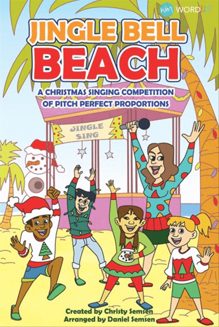 Jingle Bell Beach - Jingle Bell Beach Beanie Choir scores gallery preview page 1