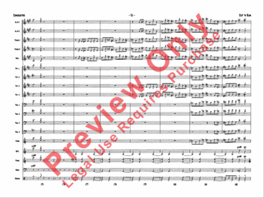 Cut 'n Run Jazz Ensemble scores gallery preview page 24