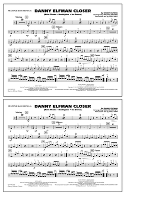 Danny Elfman Closer - Multiple Bass Drums