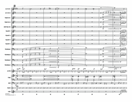 The Sweetest Sounds (Alto Sax Feature) - Conductor Score (Full Score)