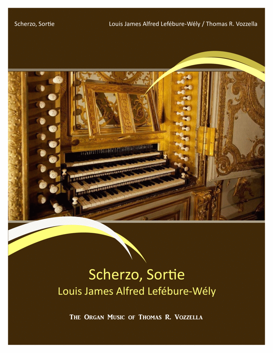 Scherzo, Sortie (Organ Solo) Organ Solo scores gallery preview page 1