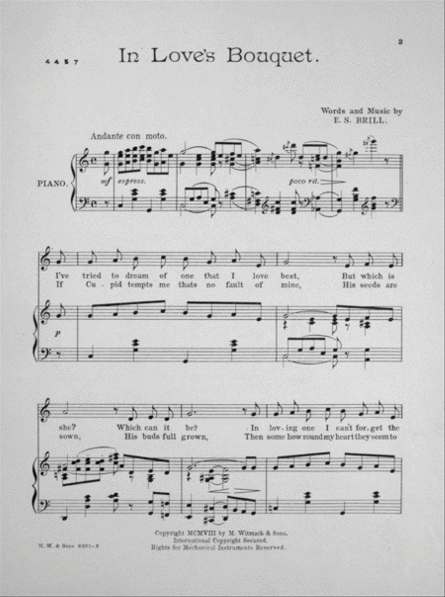 In Love's Bouquet Voice scores gallery preview page 2