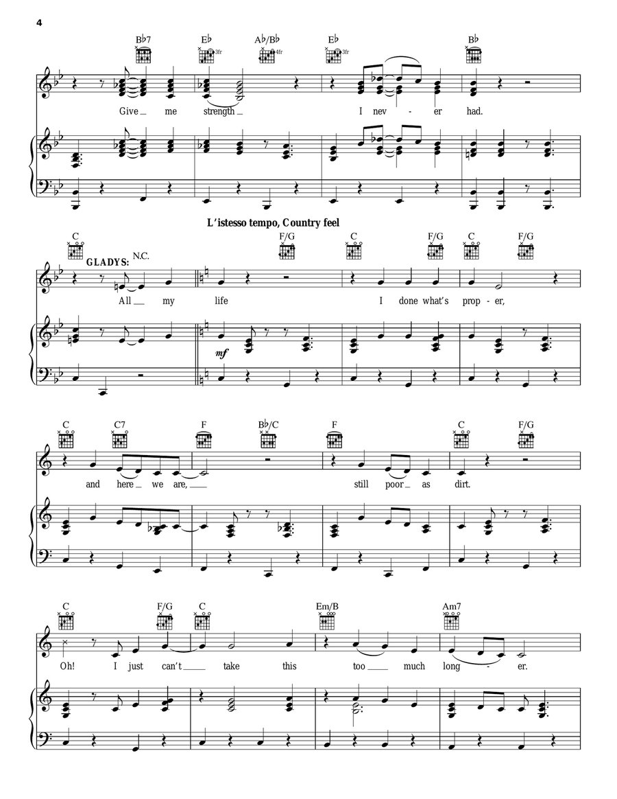 Make Me Stronger Make Me Stronger Guitar scores gallery preview page 4