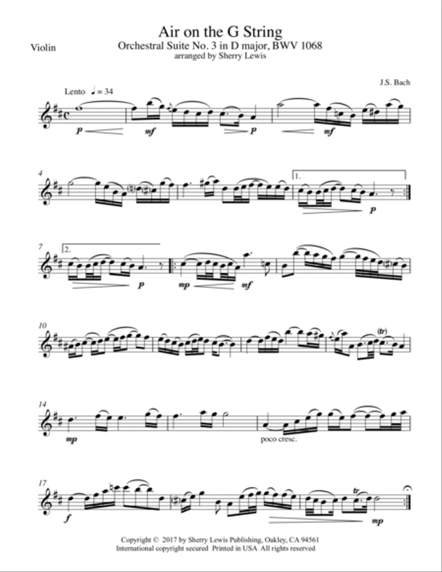STRING DUO WEDDING MUSIC - FOR STRING DUO COLLECTION SET OF WEDDING CLASSICS - 20 arrangements- String Duet scores gallery preview page 5