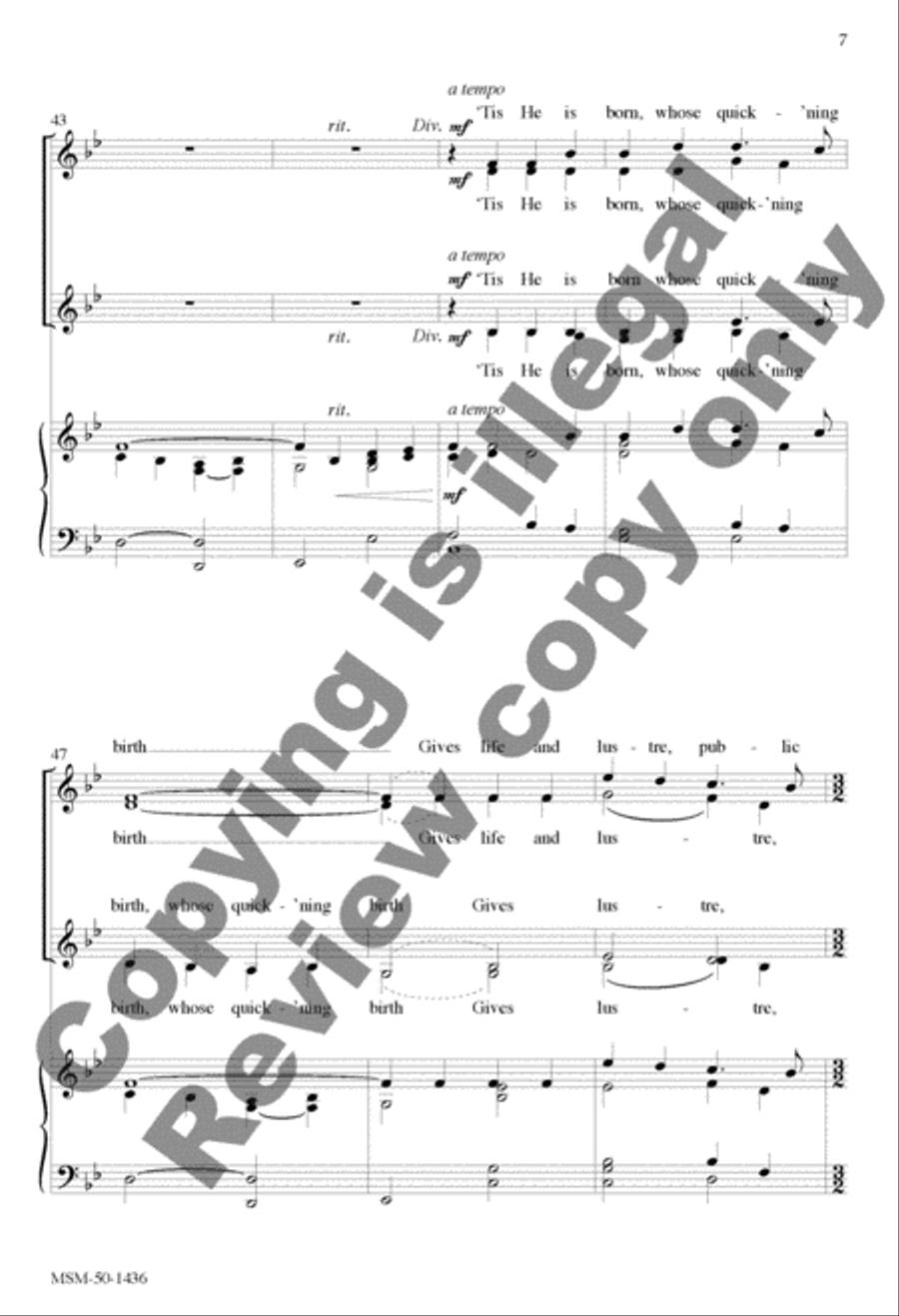 What Sweeter Music SSAA scores gallery preview page 6