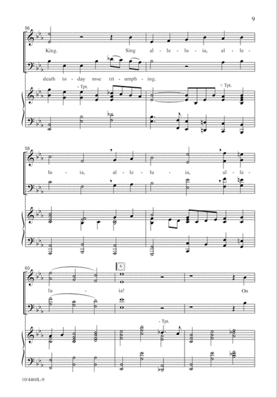 O Sons and Daughters, Let Us Sing! 4-Part scores gallery preview page 10