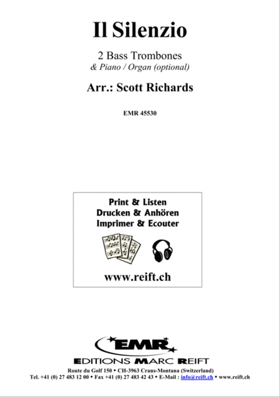 Il Silenzio Trombone scores gallery preview page 2