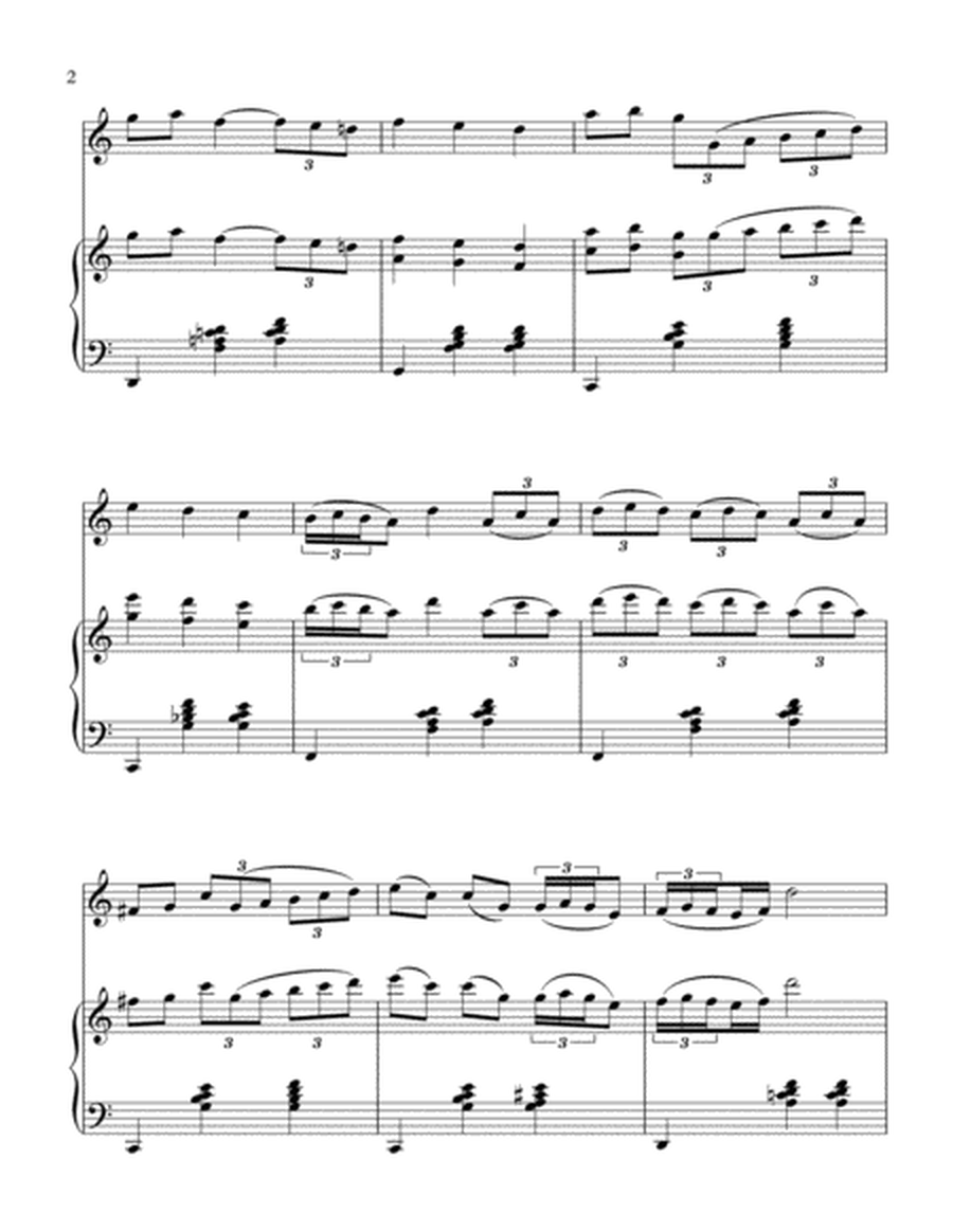 "Santa Lucia" for Violin and Piano image number null