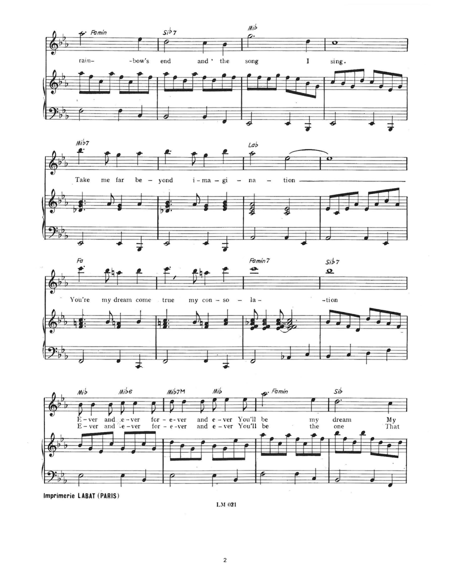 Forever And Ever (And Ever) Piano, Vocal scores gallery preview page 2