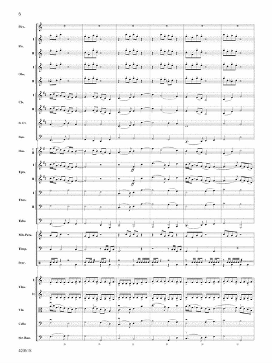 South County Sketches: Score Full Orchestra scores gallery preview page 6