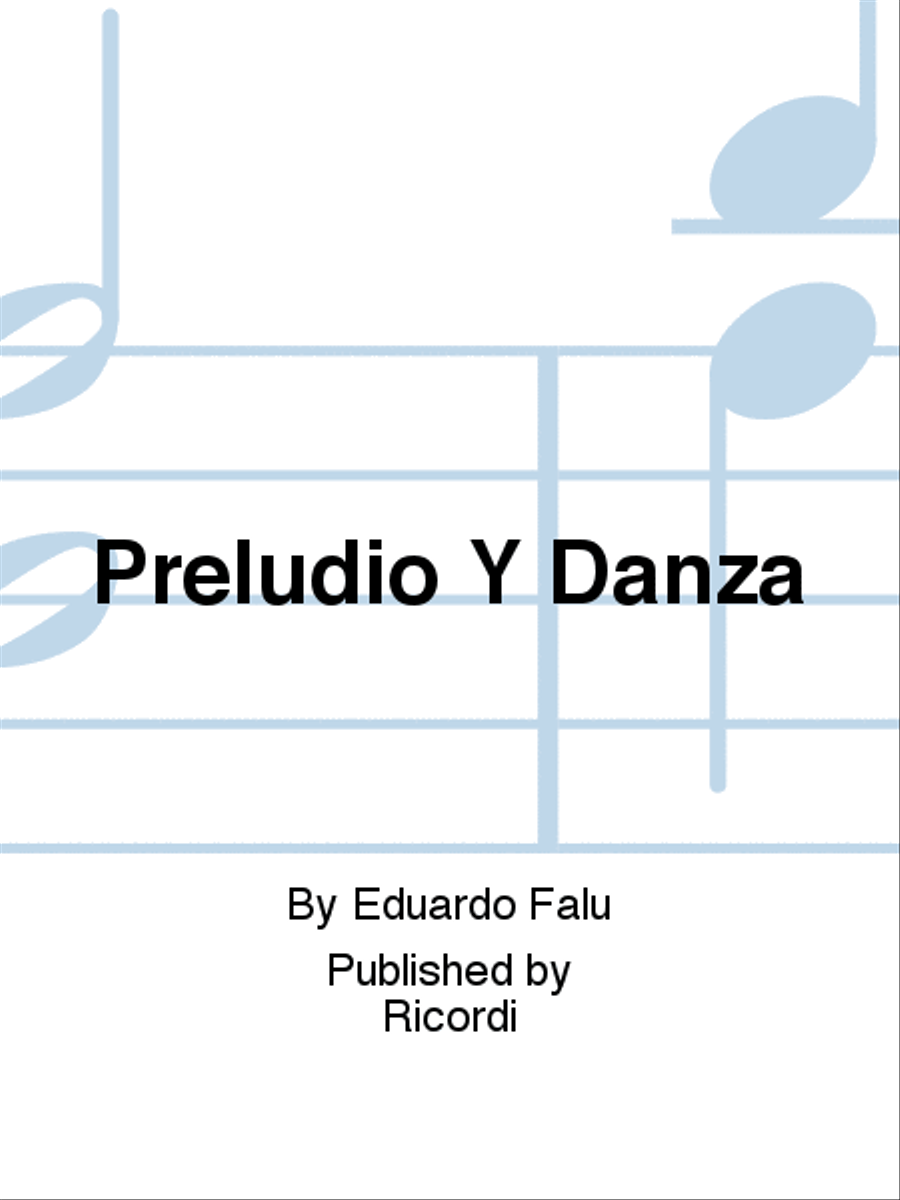 Preludio Y Danza Preludio Y Danza School and Community scores gallery preview page 1