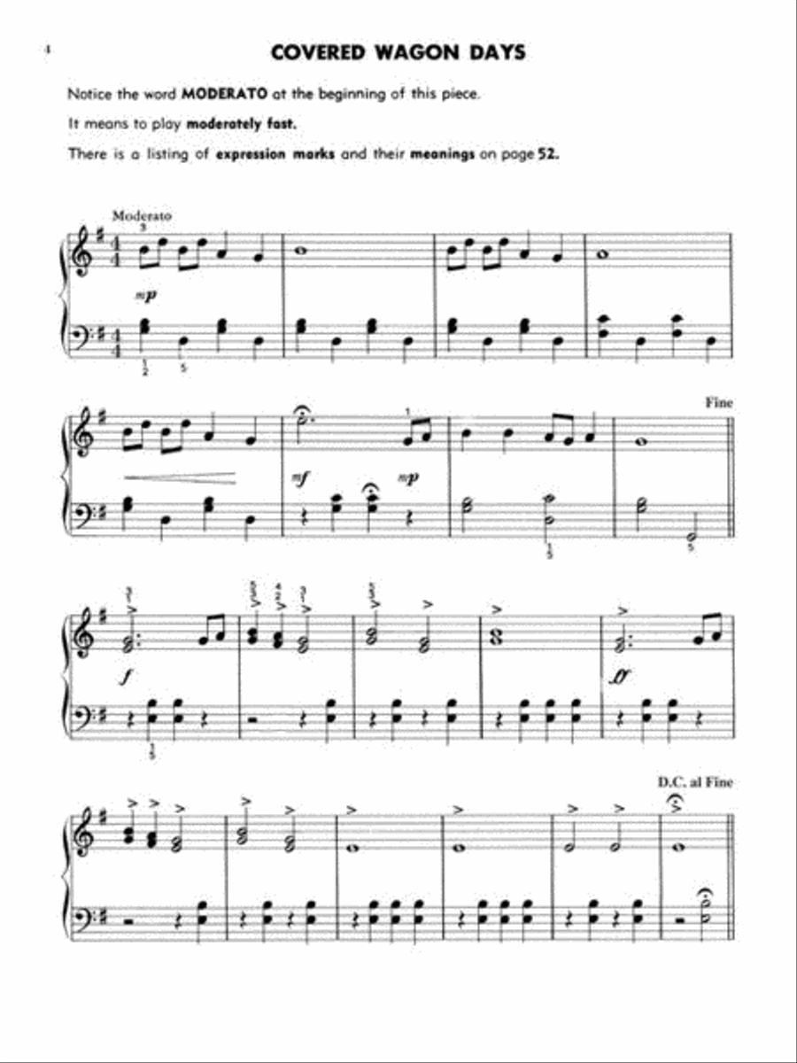 Step by Step Piano Course – Book 4 Piano Method scores gallery preview page 3