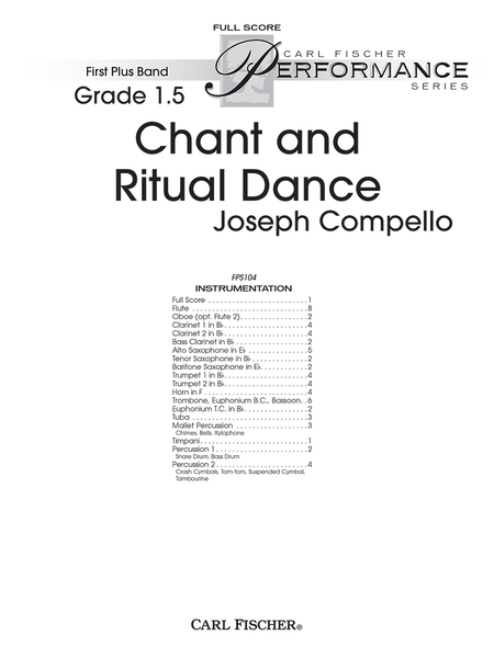 Chant and Ritual Dance