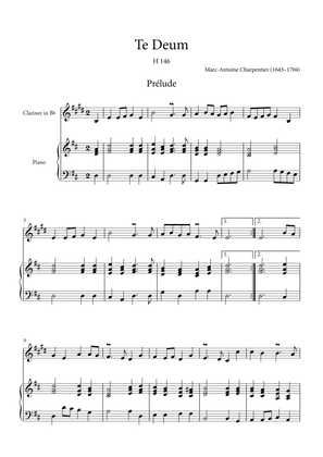 Te Deum Prelude (for Clarinet in Bb and Piano)